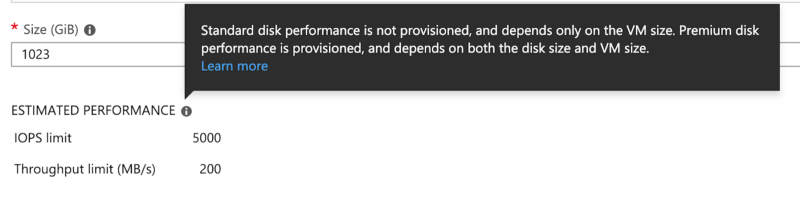 azure new disk