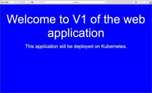 app image blue